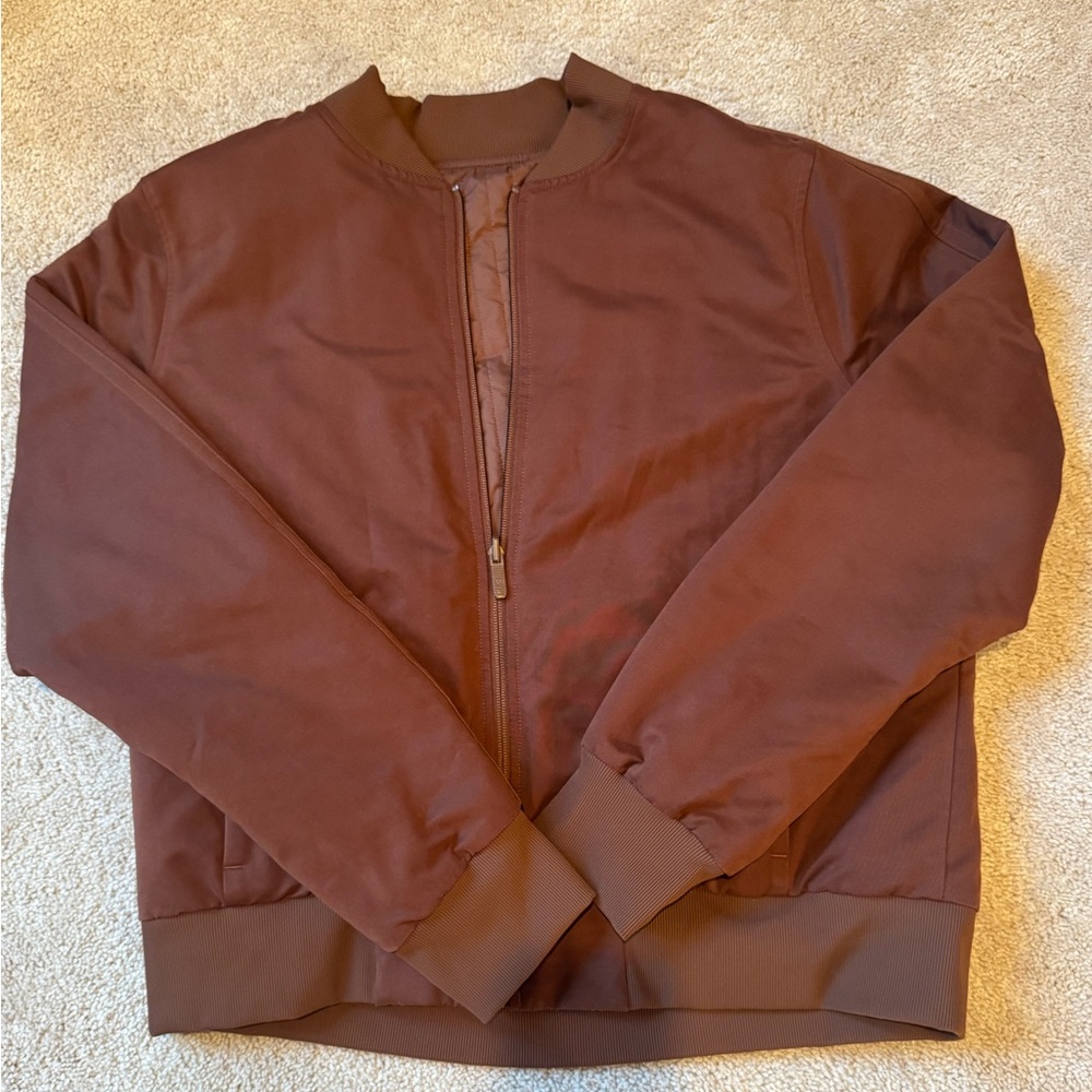 Lululemon Non-Stop Cotton Bomber Jacket